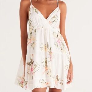 Z Supply White Floral Dress